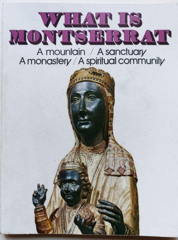 Boek over Santa Maria de Montserrat Klooster Spanje, Verzenden, Zo goed als nieuw