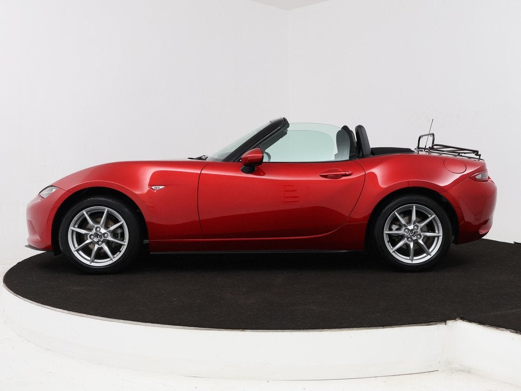 Mazda MX-5 1.5 SkyActiv-G 131 S | Airco | Dealer onderhouden, Keurmerk '100% Onderhouden', 12 maanden, Gebruikt, 4 cilinders