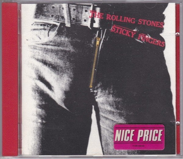 The rolling stones – sticky fingers cd red tray, Verzenden, Zo goed als nieuw, Poprock