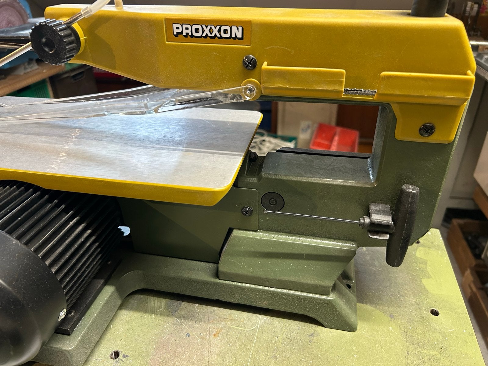 Proxxon Decoupeerzaag DSH - Zo goed als nieuw, Ophalen, Minder dan 30 mm, Decoupeerzaag, Zo goed als nieuw