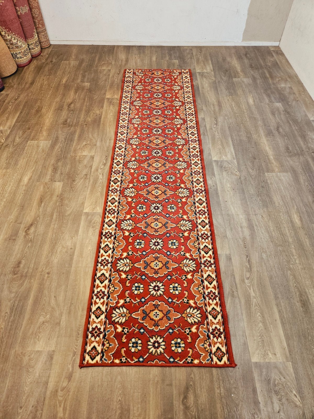 Perzische Loper. Prachtige kleuren en patronen! Weg = Weg!, Perzisch, 200 cm of meer, Zo goed als nieuw, Rechthoekig