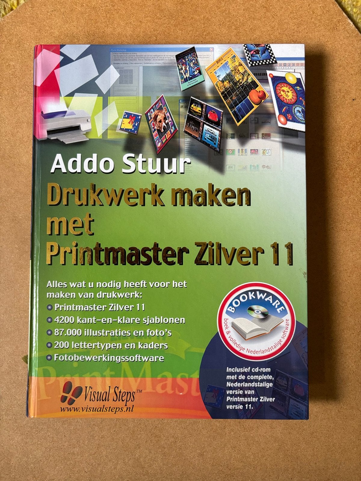 Addo Stuur Drukwerk maken met Printmaster Zilver 11 + CD-ROM, Ophalen of Verzenden, Zo goed als nieuw, Software