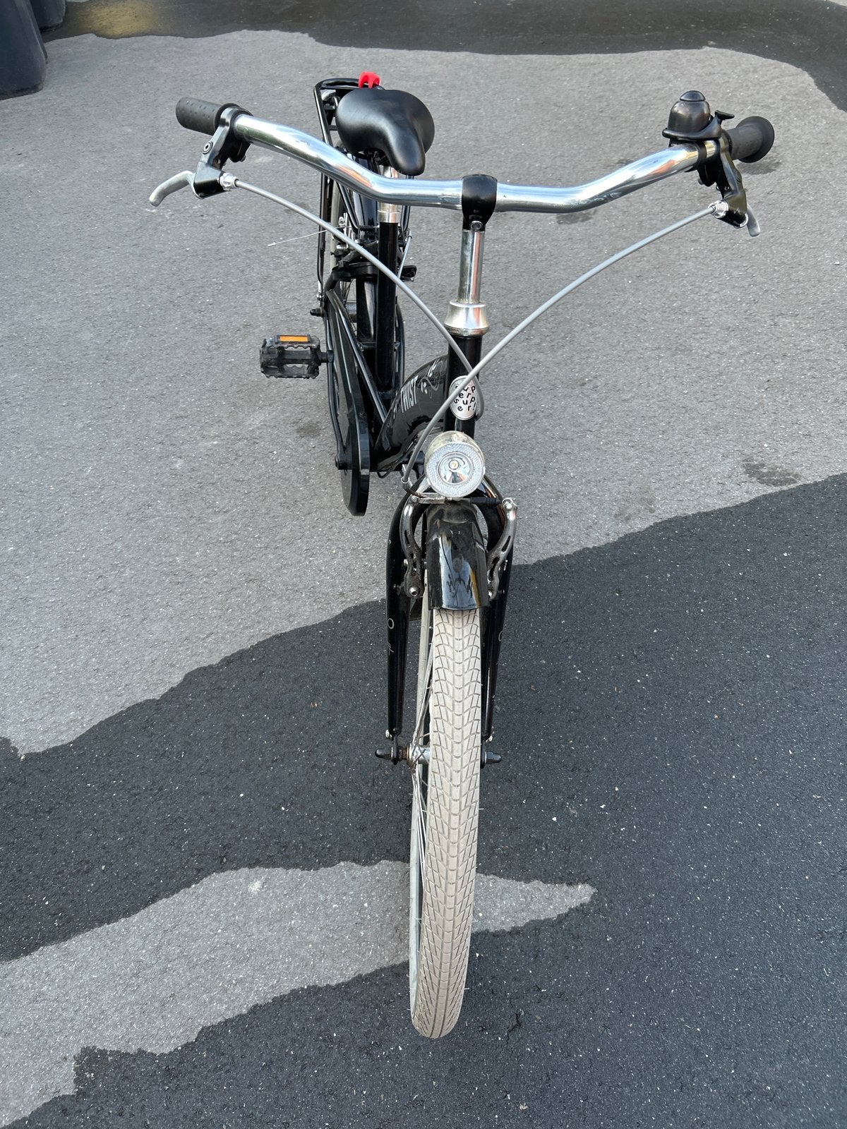 Zwarte kinderfiets - Twist SuperSuper, Ophalen, Gebruikt, Velgrem, 20 inch of meer