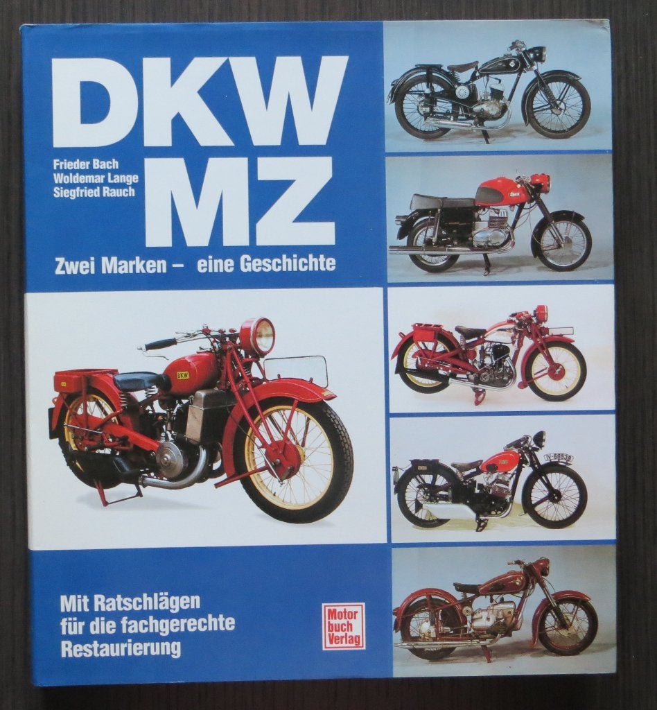 DKW und MZ - Zwei Marken - eine Geschichte (Bach ea) - 1992, Verzenden, Gelezen, Merk of Model