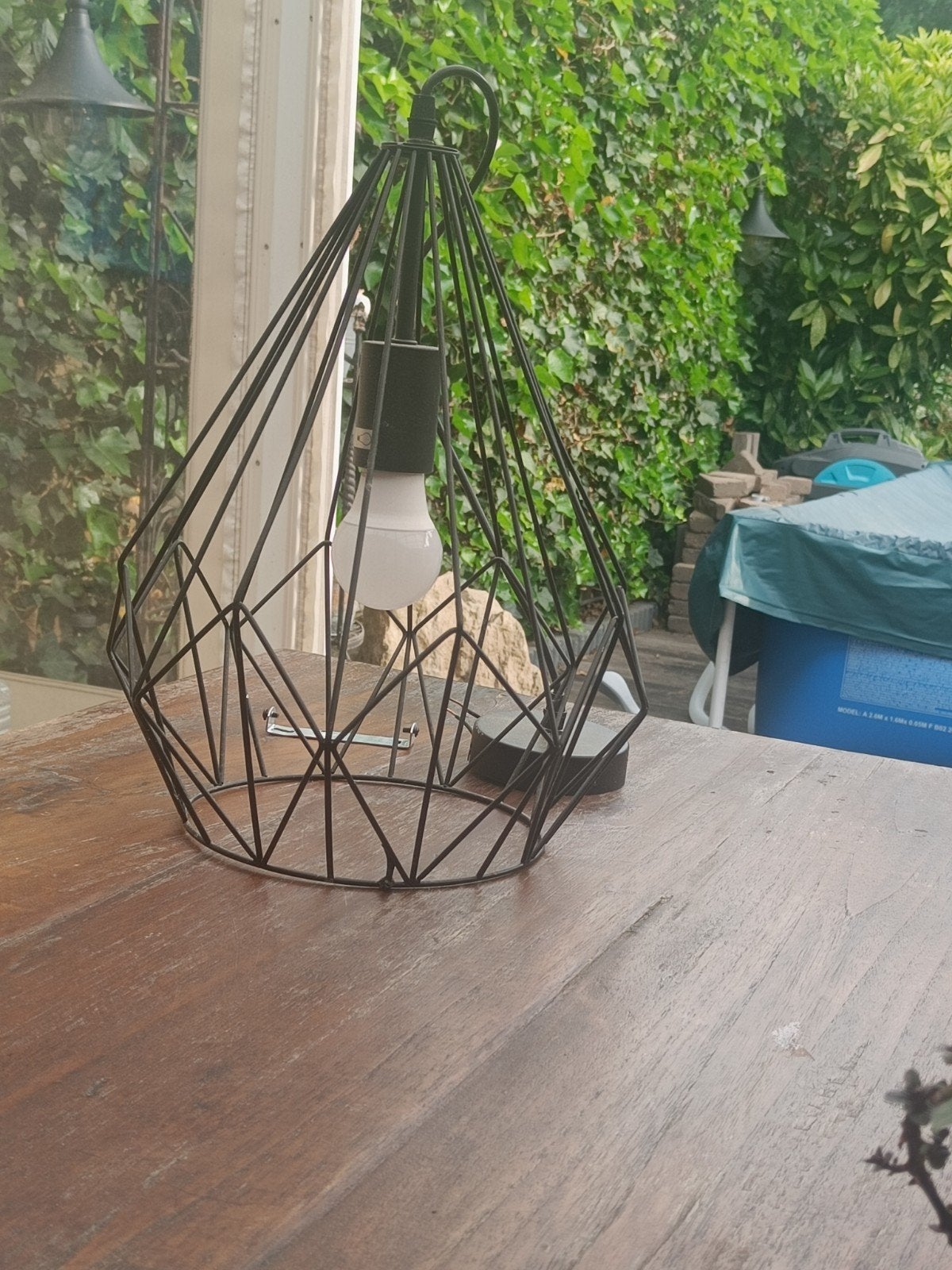 Hanglamp, Ophalen, Zo goed als nieuw, Metaal, Minder dan 50 cm