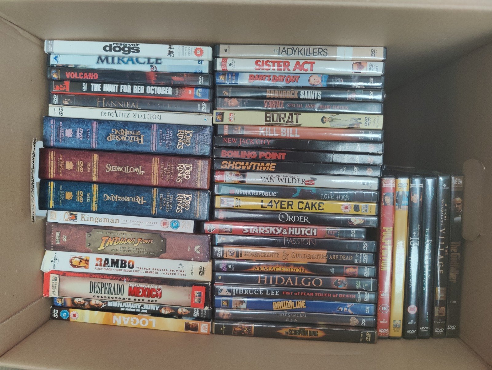 Foto 2 van 100+ diverse Blu-rays en DVD's
