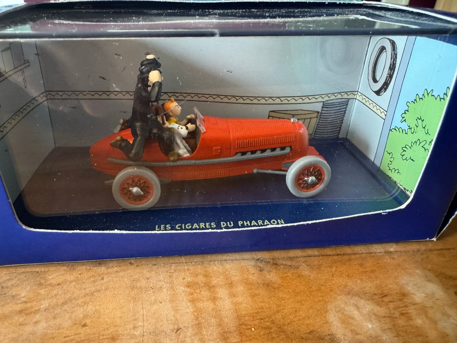 Kuifje modelauto 'De Sigaren van de Farao', Hobby en Vrije tijd, Overige merken, Auto, 1:32 tot 1:50, Nieuw