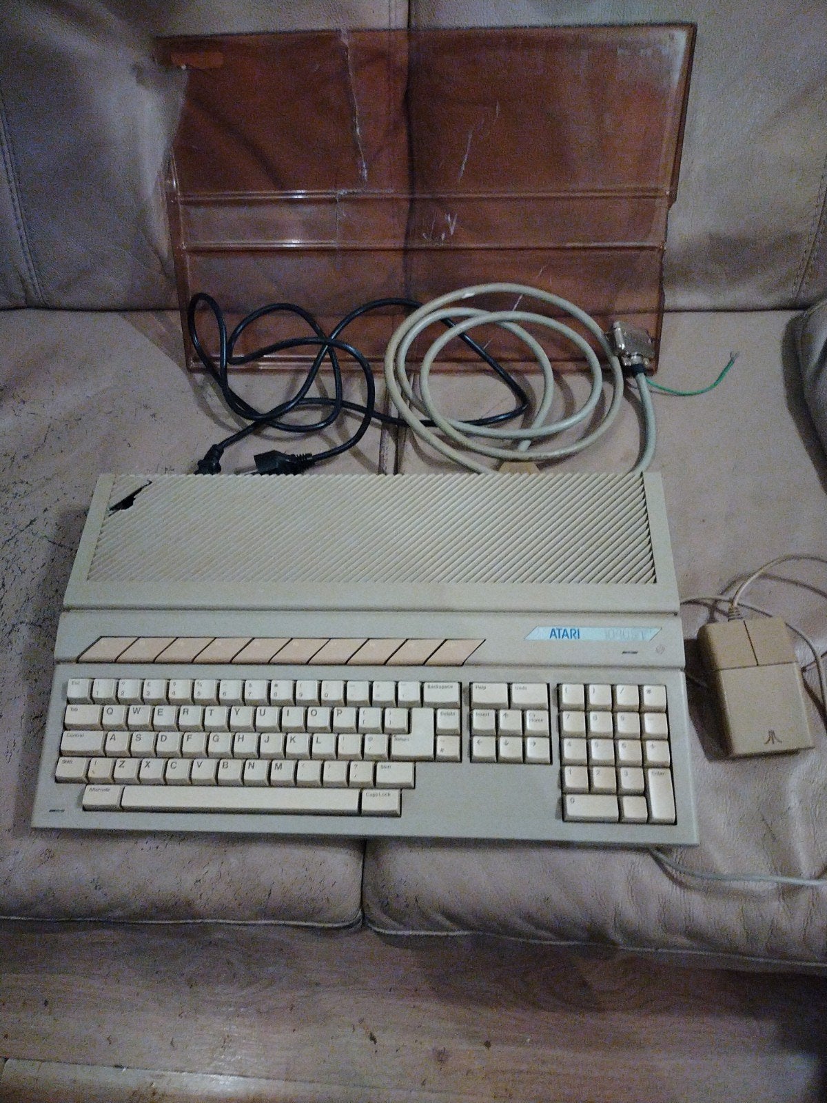 Atari ST computer met muis en kabels, Spelcomputers en Games, Ophalen of Verzenden, Gebruikt, Met 1 controller, Overige modellen