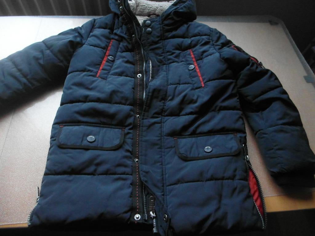 winterjas maat 128, Gebruikt, C&A, Ophalen of Verzenden, Jongen