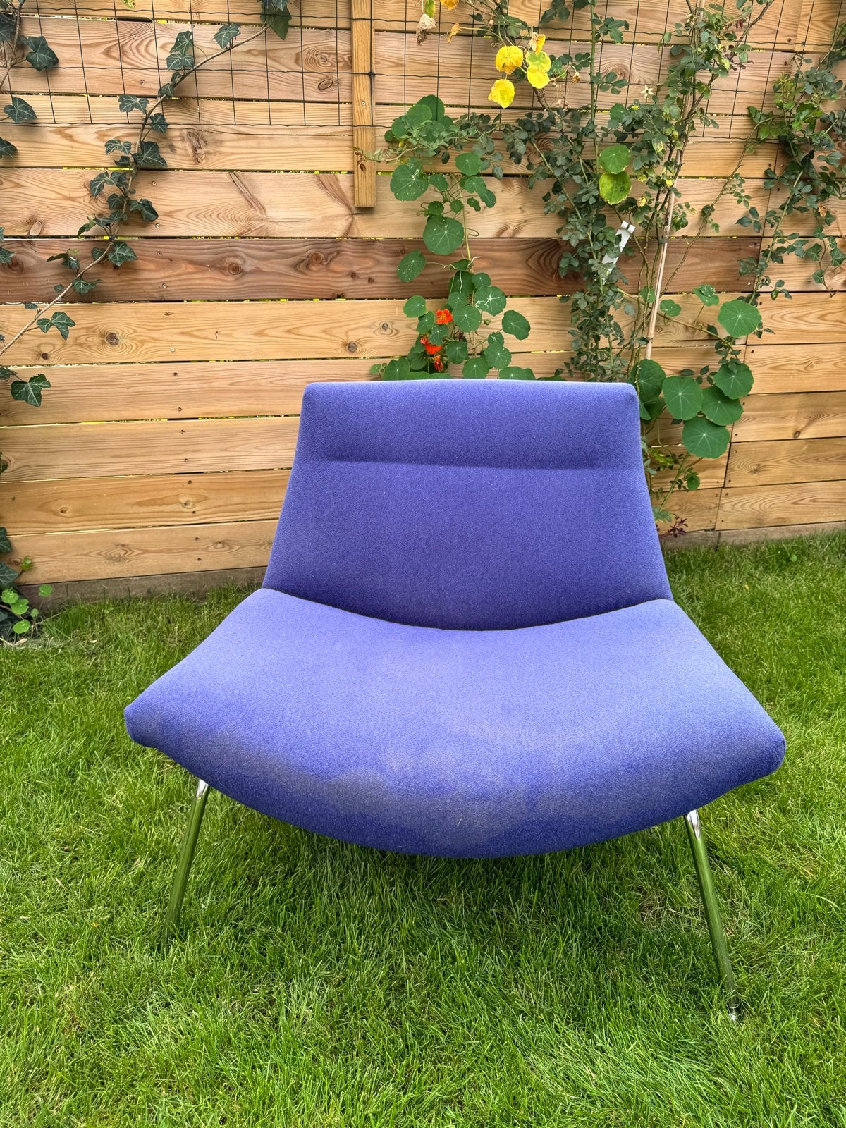 Topform design fauteuil - Paars, Huis en Inrichting, Ophalen, Gebruikt, Overige kleuren, Eén