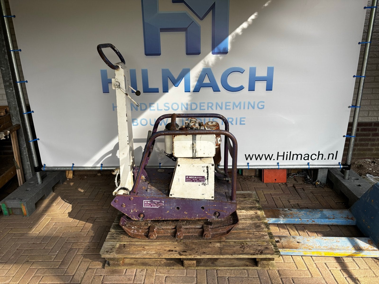 Bomag BRP50/550 Trilplaat, Ophalen, Beton, Klinkers