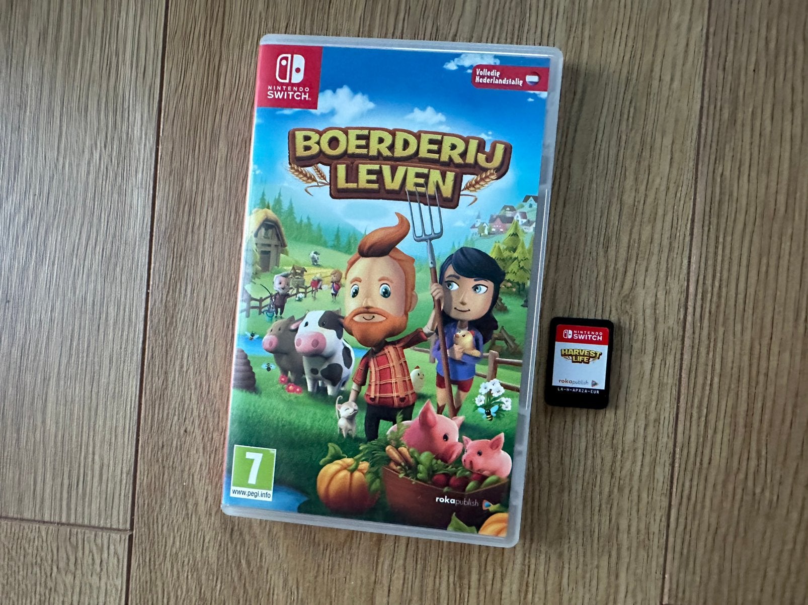 Boerderij Leven Nintendo Switch Nette Staat!!!, Ophalen of Verzenden, Zo goed als nieuw, 3 spelers of meer, Sport