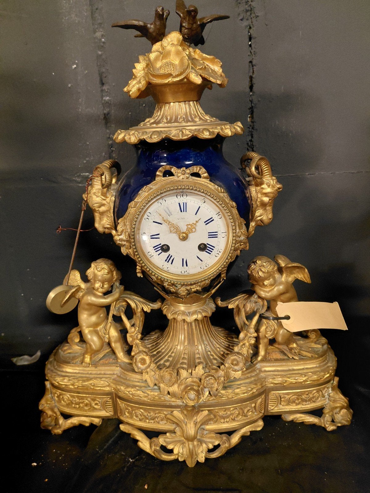 bronze pendule, Antiek en Kunst, Ophalen of Verzenden