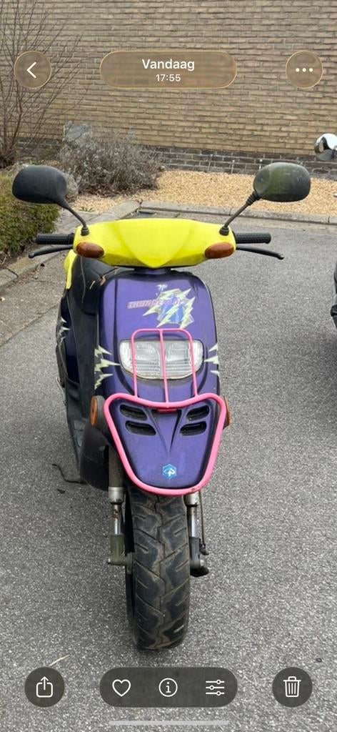 Piaggio typhoon koplamp beugel, Ophalen of Verzenden, Zo goed als nieuw, Overige merken