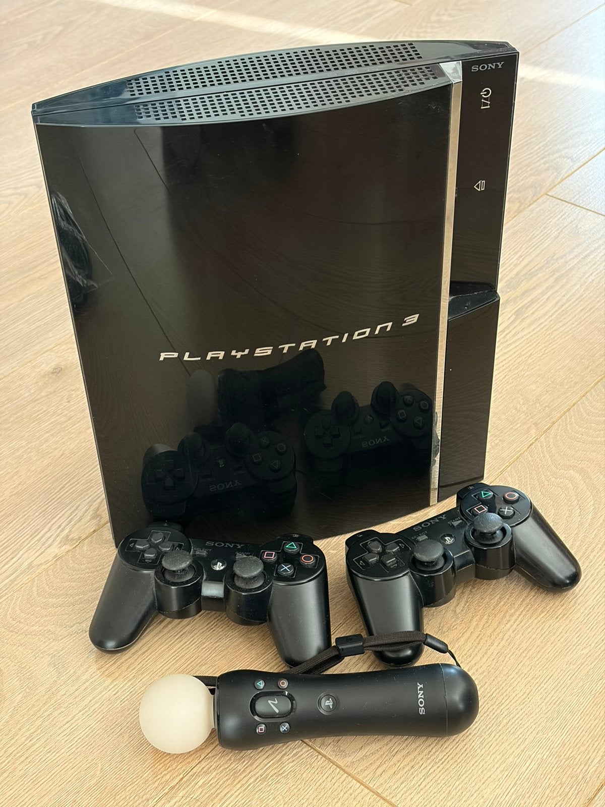 PlayStation 3 phat inclusief controllers, Spelcomputers en Games, Spelcomputers | Sony PlayStation 3, Zo goed als nieuw, Phat