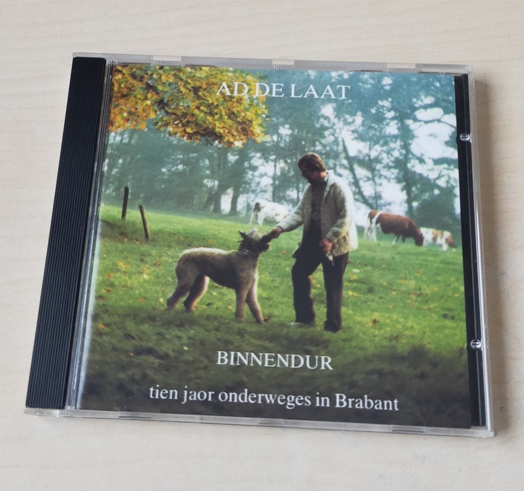 Ad de Laat - Binnendur CD Tien Jaor Onderweges In Brabant, Ophalen of Verzenden, Gebruikt, Streekmuziek