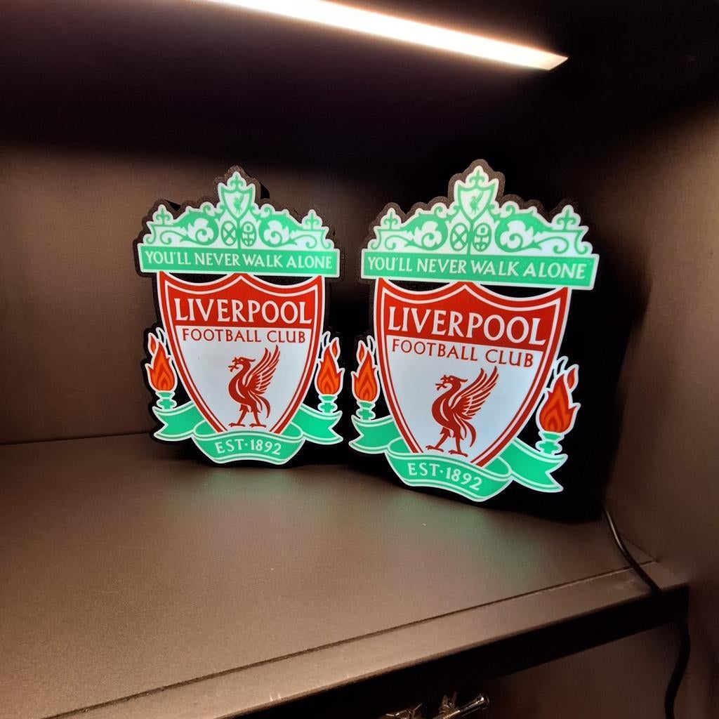 Liverpool LED wandlamp mancave bar kroeg, Huis en Inrichting, Lampen | Overige, Ophalen of Verzenden, Nieuw