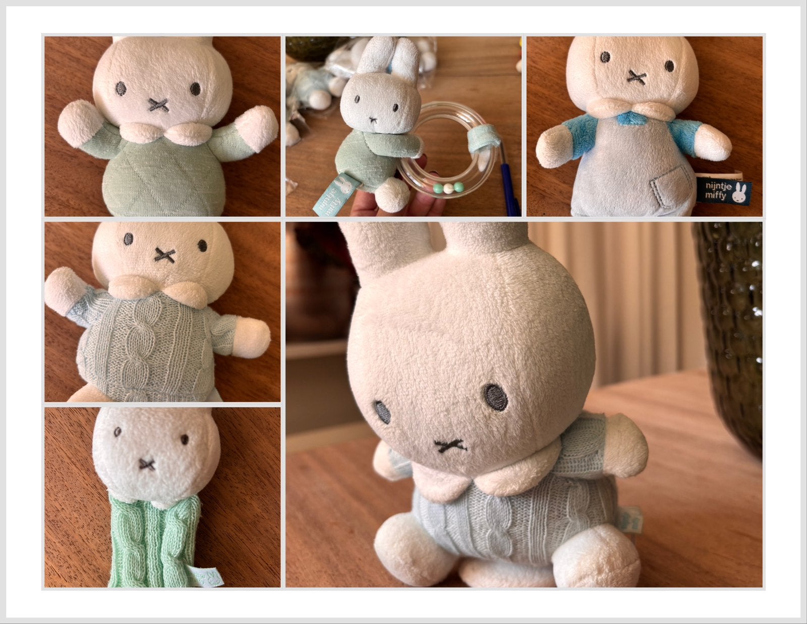 Nijntje Baby Speelgoed Set: Rammelaar, Speenketting, Knuffel, Ophalen of Verzenden, Gebruikt, Overige typen, Met geluid
