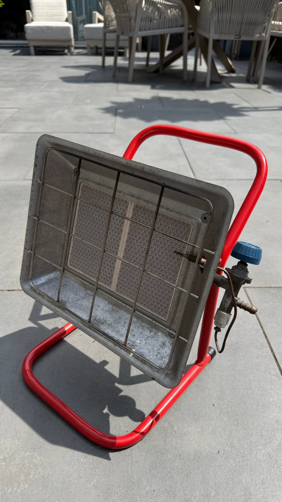 Eurostraler, Gasstraler / Terrasverwarmer op Propaan, Ophalen, Gebruikt