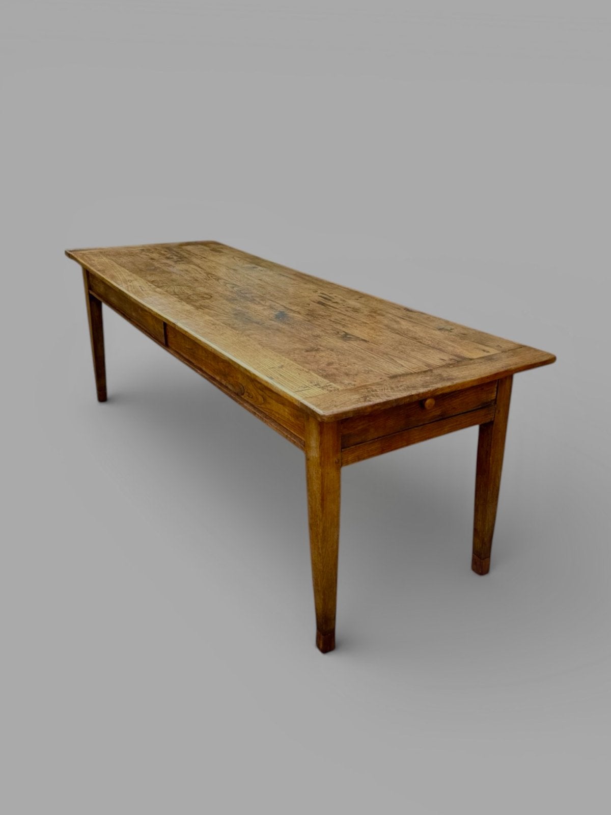 Antieke Franse eettafel eikenhout 233 cm, Ophalen