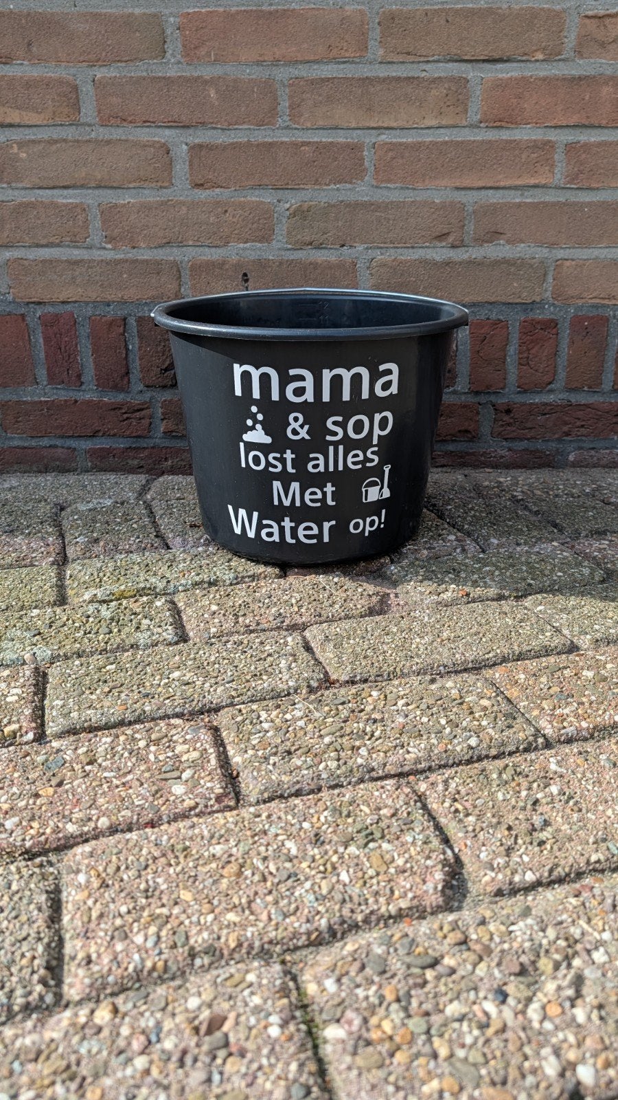 leuke emmer met tekst Limited Edition, Huis en Inrichting, Emmers, Ophalen of Verzenden, Nieuw, Kunststof, Met handgreep