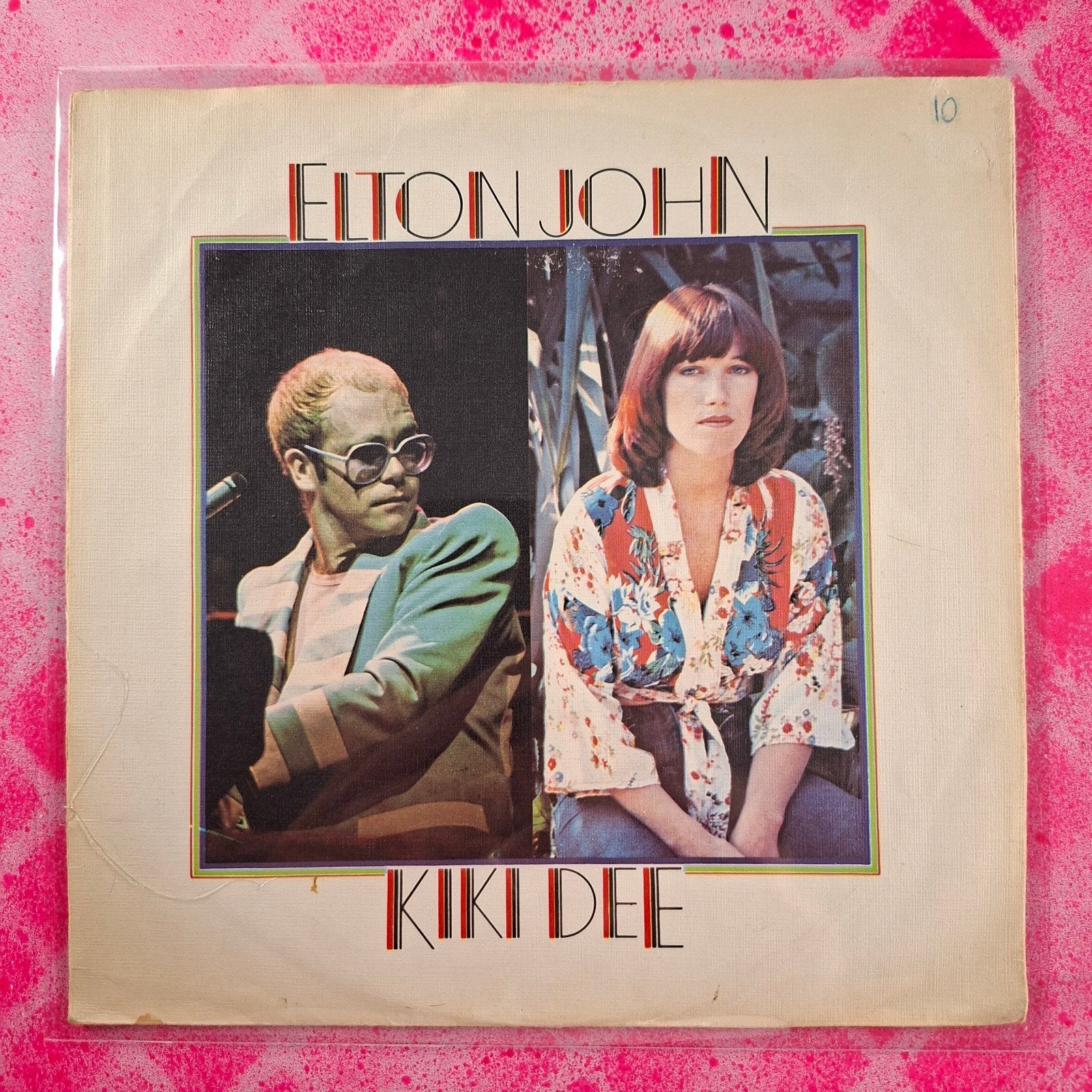 Elton John Kiki Dee Dont go breaking my heart single  Star45, Gebruikt, 7 inch, Ophalen of Verzenden, Overige typen