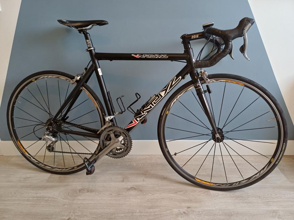 Van Tuyl Racefiets - Shimano 105 - Zwart, 28 inch, Gebruikt, Velgrem, Aluminium