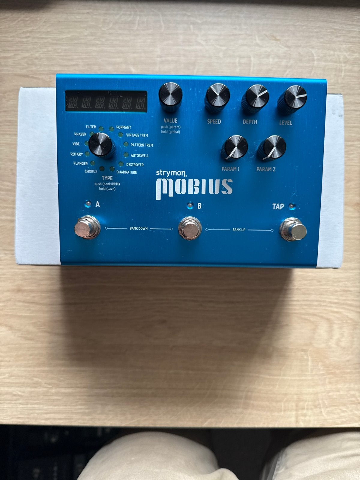 Strymon Mobius Modulatie Pedaal, Ophalen, Zo goed als nieuw, Chorus
