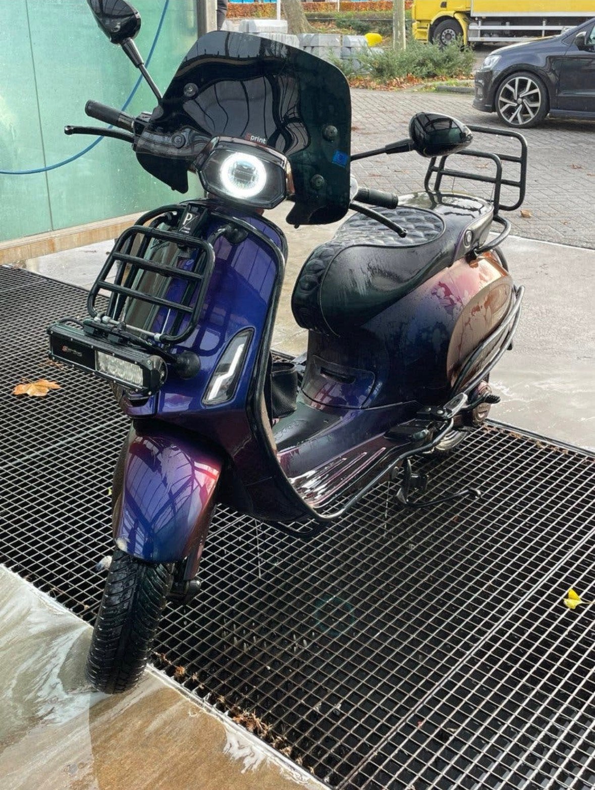 Vespa Sprint 80cc full option, Ophalen, Zo goed als nieuw, Benzine, Vespa