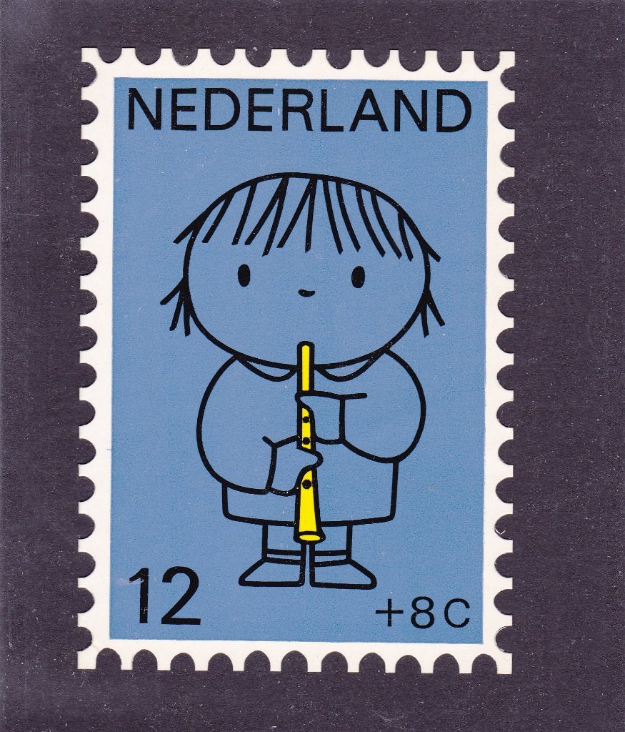 Kinderbedankkaart 1969 B -Bruna (284), Postzegels en Munten, Postzegels | Nederland, Verzenden