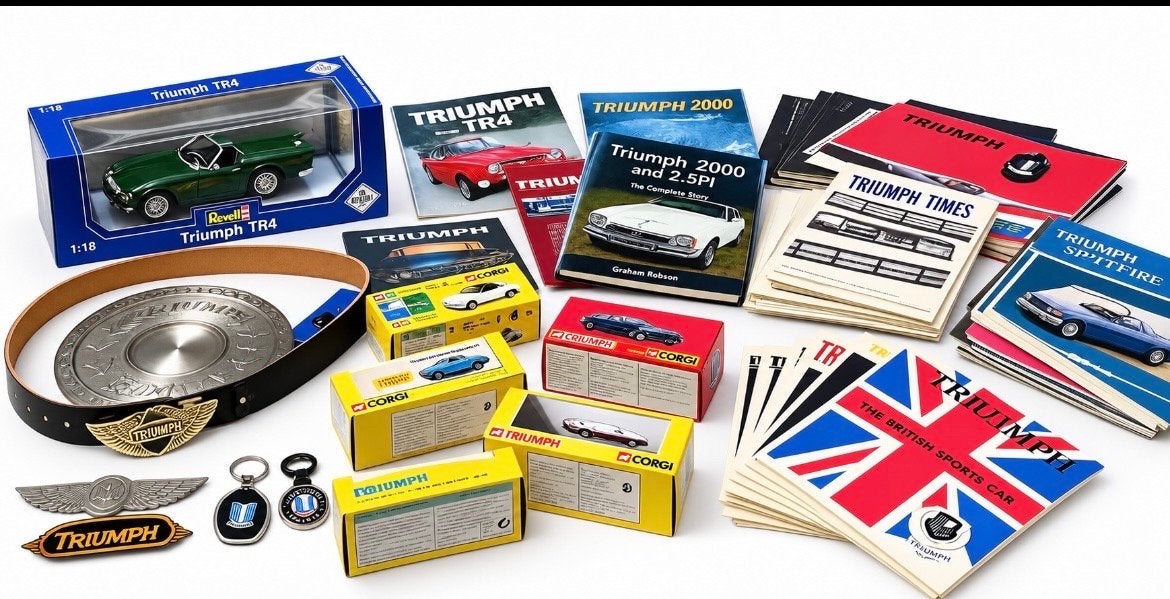 TRIUMPH Verzameling: Modelauto's, Boeken & Meer, Ophalen of Verzenden, Gebruikt, Auto's