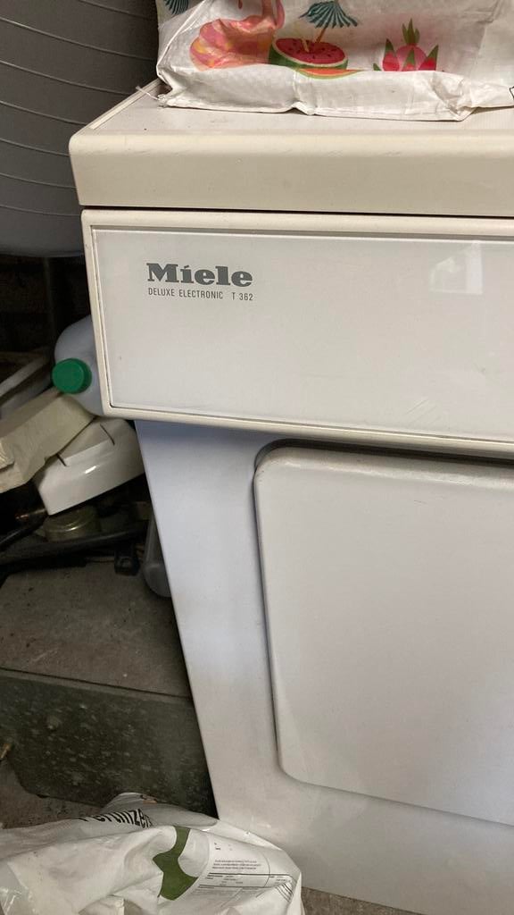 Traditionele miele wasdroger, Witgoed en Apparatuur, Wasdrogers, Ophalen, 6 tot 8 kg, Gebruikt, Luchtafvoer