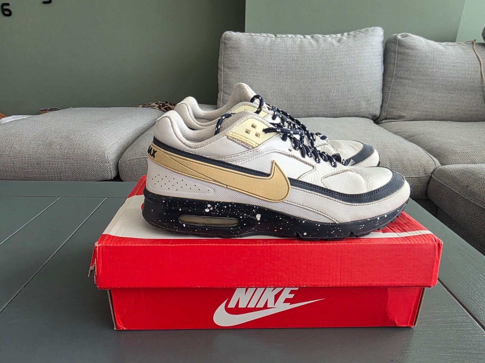 Nike air max classic bw waterschield vol leder maat 43, Ophalen of Verzenden