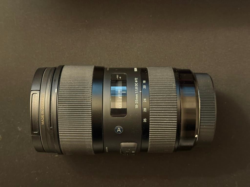 Sigma 18-35mm F1.8 DC Art Lens, Audio, Tv en Foto, Fotografie | Lenzen en Objectieven, Ophalen of Verzenden, Zo goed als nieuw