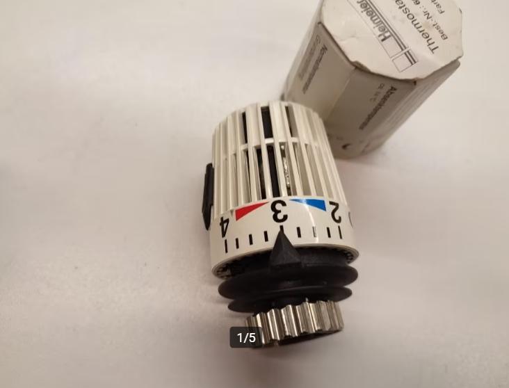 Thermostatisch Regelelement K wit 6000 Heimeier, Doe-het-zelf en Verbouw, Verwarming en Radiatoren, Thermostaat, Minder dan 30 cm