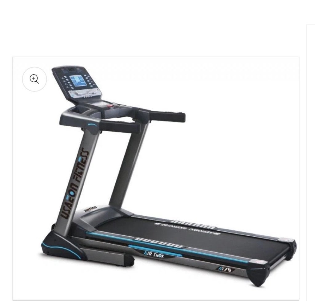 USAEON FITNESS A175 TREADMILL, Ophalen, Zo goed als nieuw, Metaal, Loopband