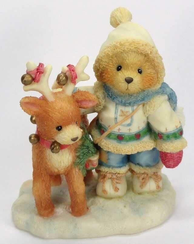 Cherihed Teddies Nils., Verzamelen, Beren en Cherished Teddies, Ophalen of Verzenden, Zo goed als nieuw, Beeldje, Cherished Teddies