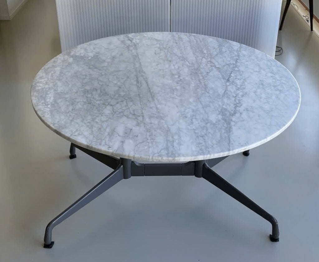 Marmer tafelblad rond 120 cm / Marble table top round 120 cm, Huis en Inrichting, Ophalen, Overige materialen, Rond, Vier personen