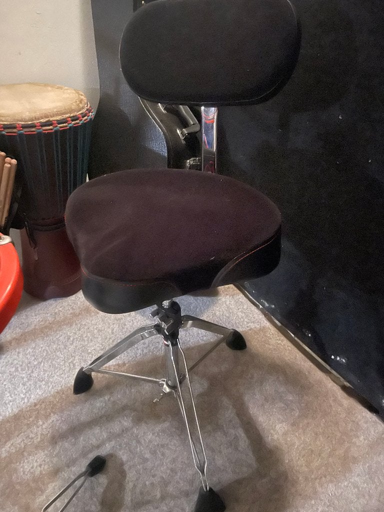 Gibraltar Drumkruk rugleuning, Muziek en Instrumenten, Drumstellen en Slagwerk, Ophalen, Zo goed als nieuw, Overige merken