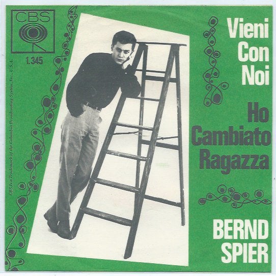 Bernd Spier- Vieni Con Noi, Verzenden, 7 inch, Zo goed als nieuw, Pop