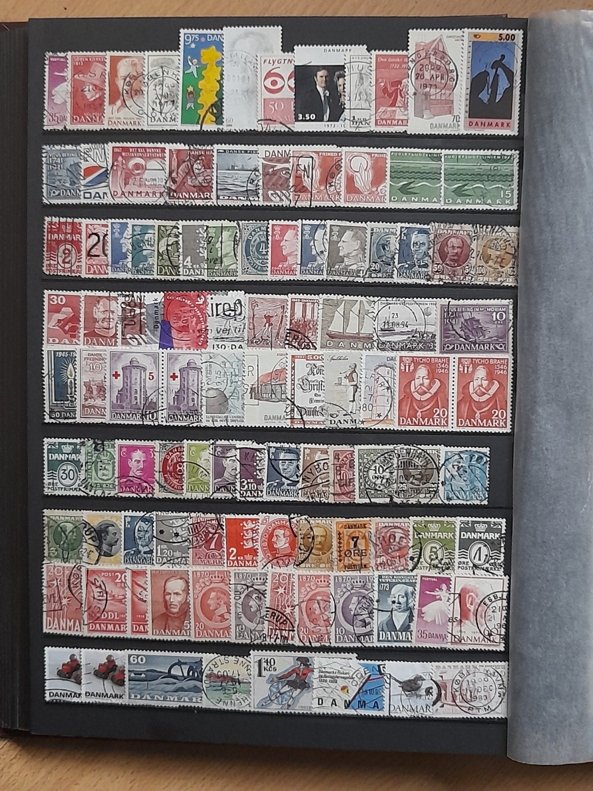 Postzegels  Denemarken, Ophalen of Verzenden