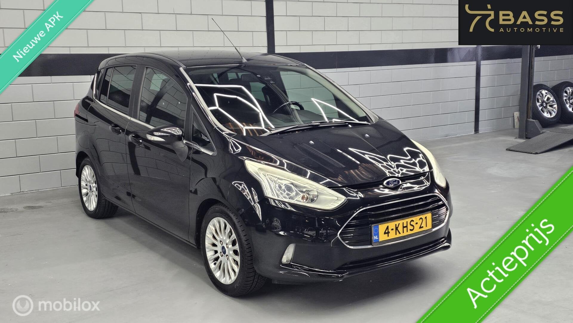 Ford B-Max 1.0 EcoBoost Titanium Nw APK Bj 2013, Voorwielaandrijving, Euro 5, 101 pk, Gebruikt
