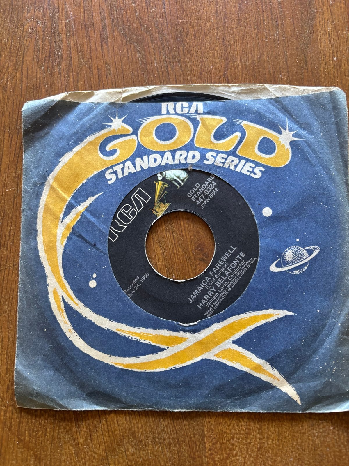 Harry Belafonte - Banana Boat / Jamaica Farewell 7 inch, Gebruikt, Wereldmuziek, Originele persing, 7 inch