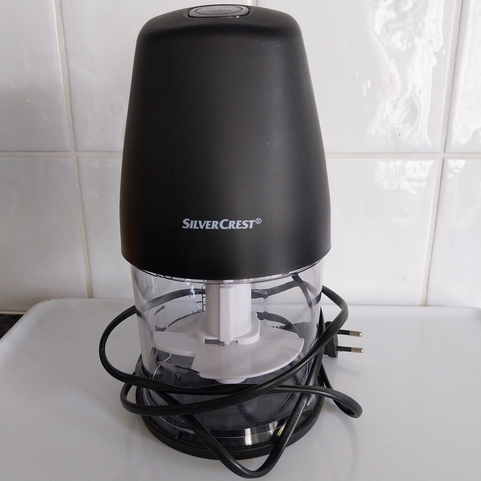 SilverCrest Minihakker SMZ 260 I4 - Zo Goed Als Nieuw, Minder dan 1 liter, Ophalen of Verzenden, Zo goed als nieuw, 2 snelheden