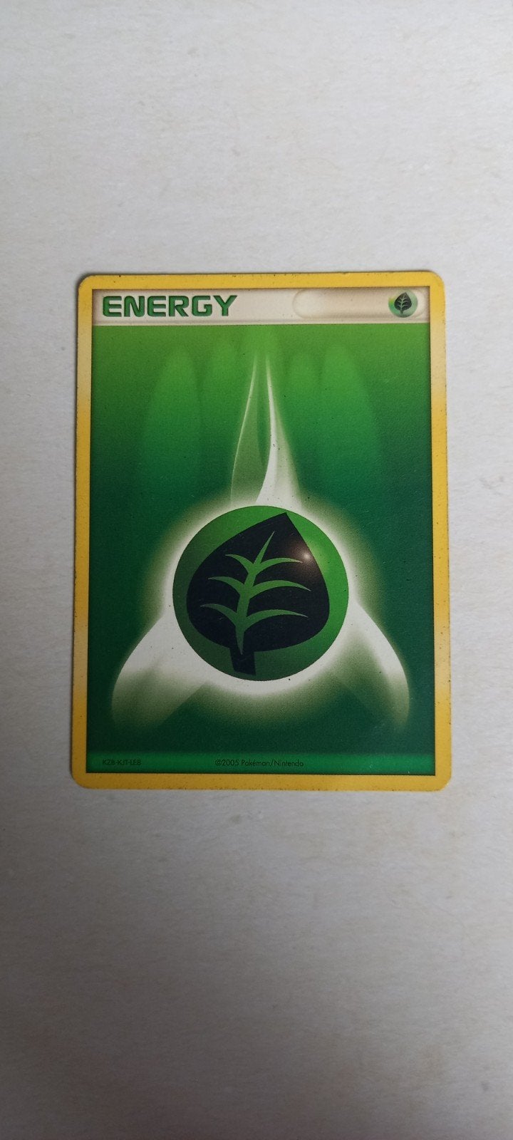 Pokémon Energy Kaart - Gras Energie (2005), Ophalen of Verzenden, Gebruikt, Losse kaart
