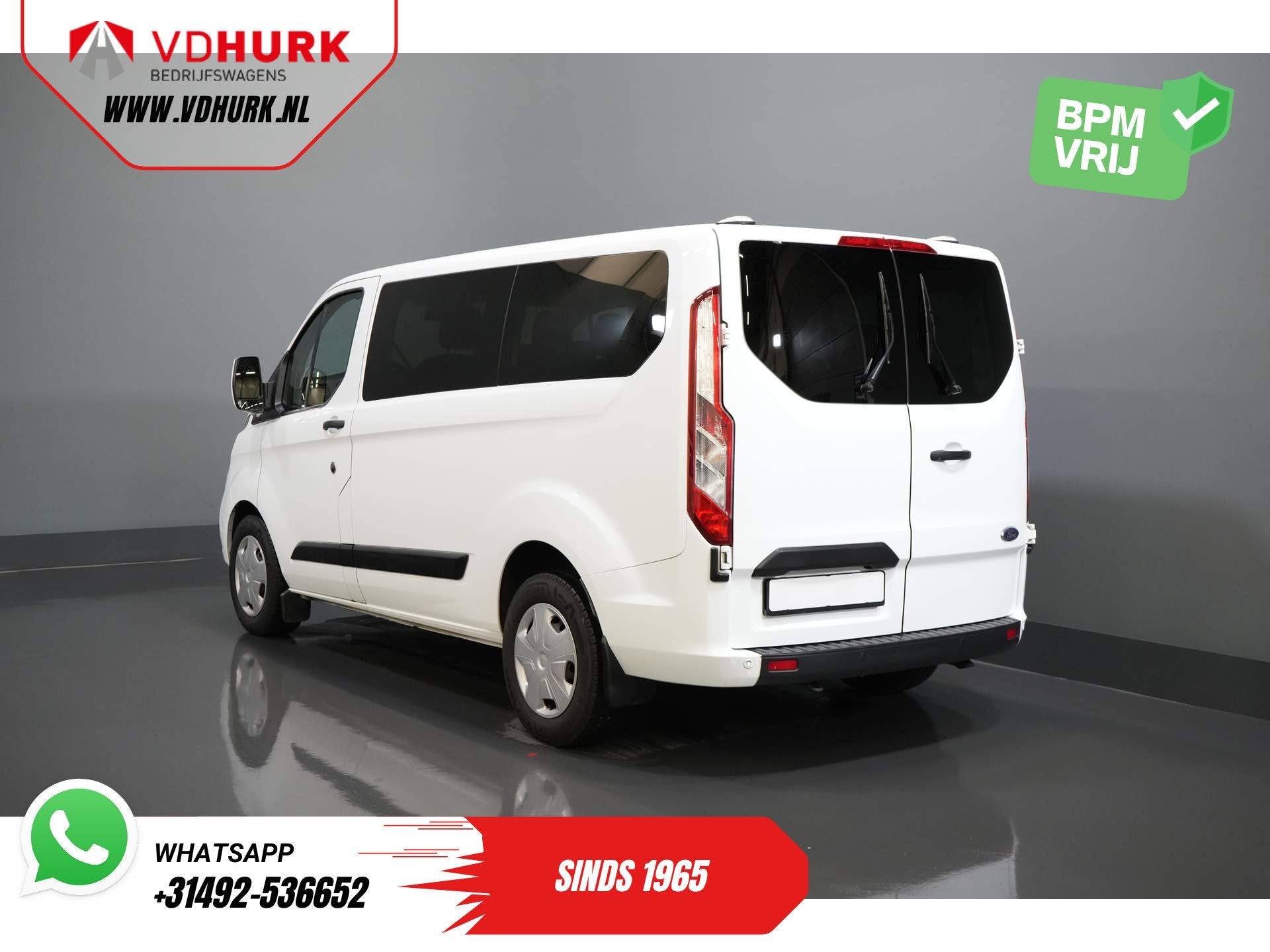 Ford Transit Custom Tourneo 2.0 TDCI € 25.717,- incl. BTW/, Auto's, Voorwielaandrijving, Stof, 4 cilinders, USB