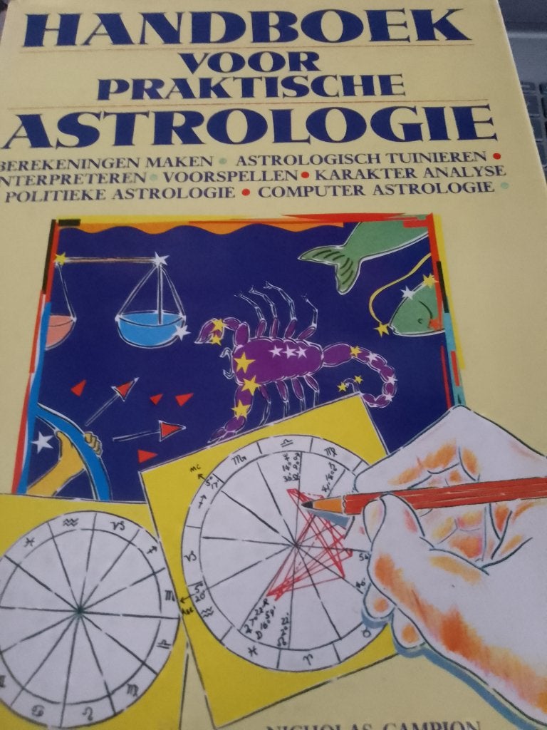 boek handboek van de astrologie    campion, Ophalen, Zo goed als nieuw, Astrologie, Achtergrond en Informatie
