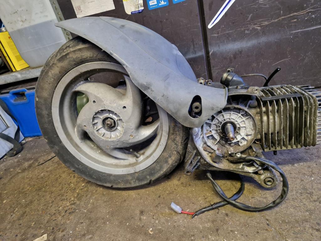 Piaggio skr lx motorblok, Ophalen of Verzenden, Gebruikt, Blok, Piaggio
