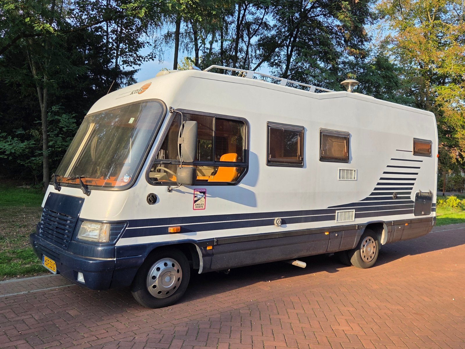 RMB Integraal camper Iveco diesel 1994, Standaard zit, Ringverwarming, Tot en met 2, 7 tot 8 meter