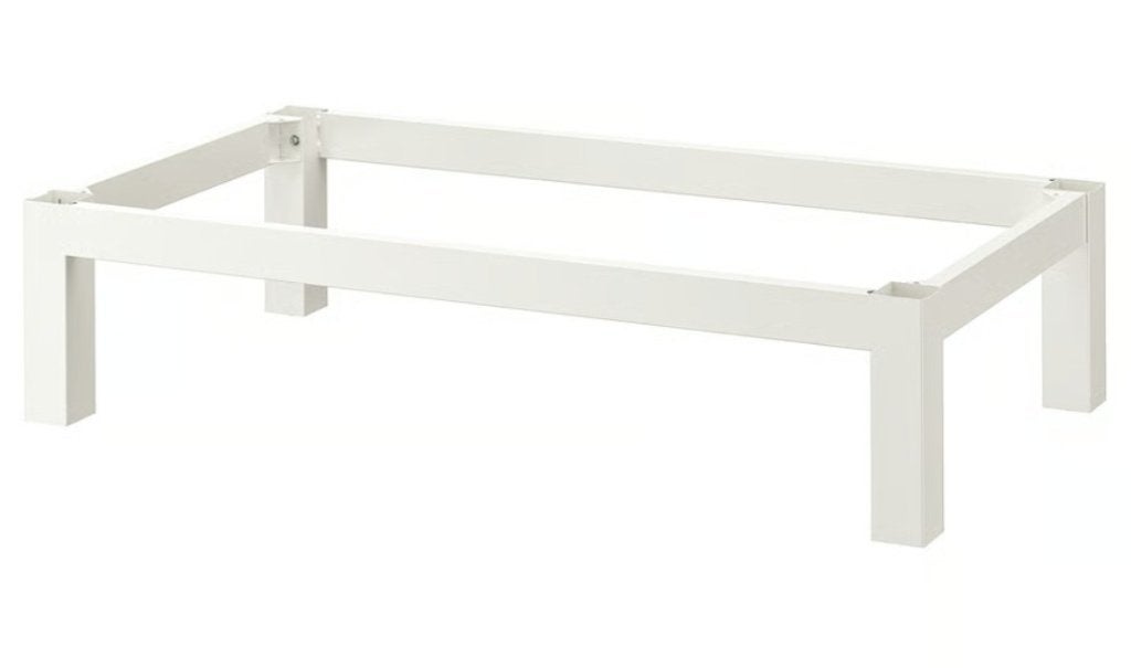 KALLAX Onderstel, wit, 76x39x18 cm, Ophalen, Zo goed als nieuw